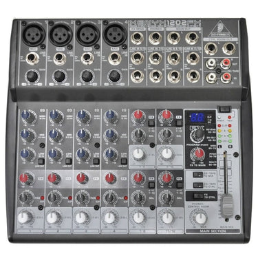 Mezcladora Behringer Premium 10-Ent. 2-Bus Mic/Line, Xenyx 1202fx